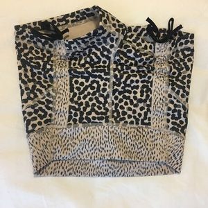 Lululemon cheetah print yoga shorts